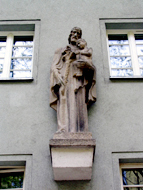 Statue des Heiligen Josef von Bildhauer Josef Heu